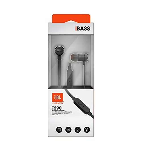 Bekijk afbeelding 2 van JBL T290 - In-ear oordopjes, Zwart, 3.5mm